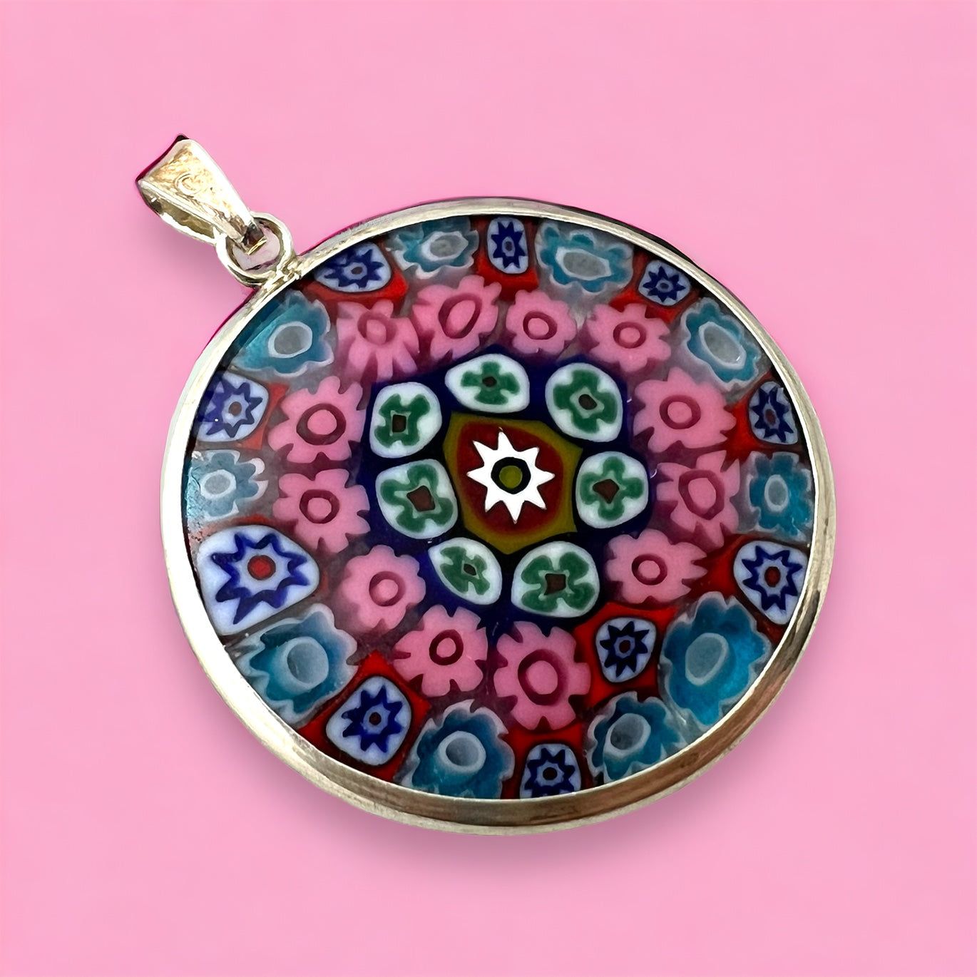 Millefiori Pendant 26mm