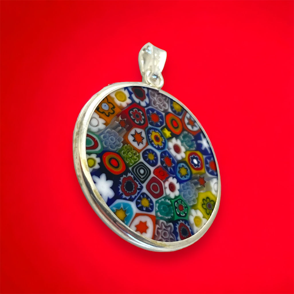 Millefiori Pendant 26mm