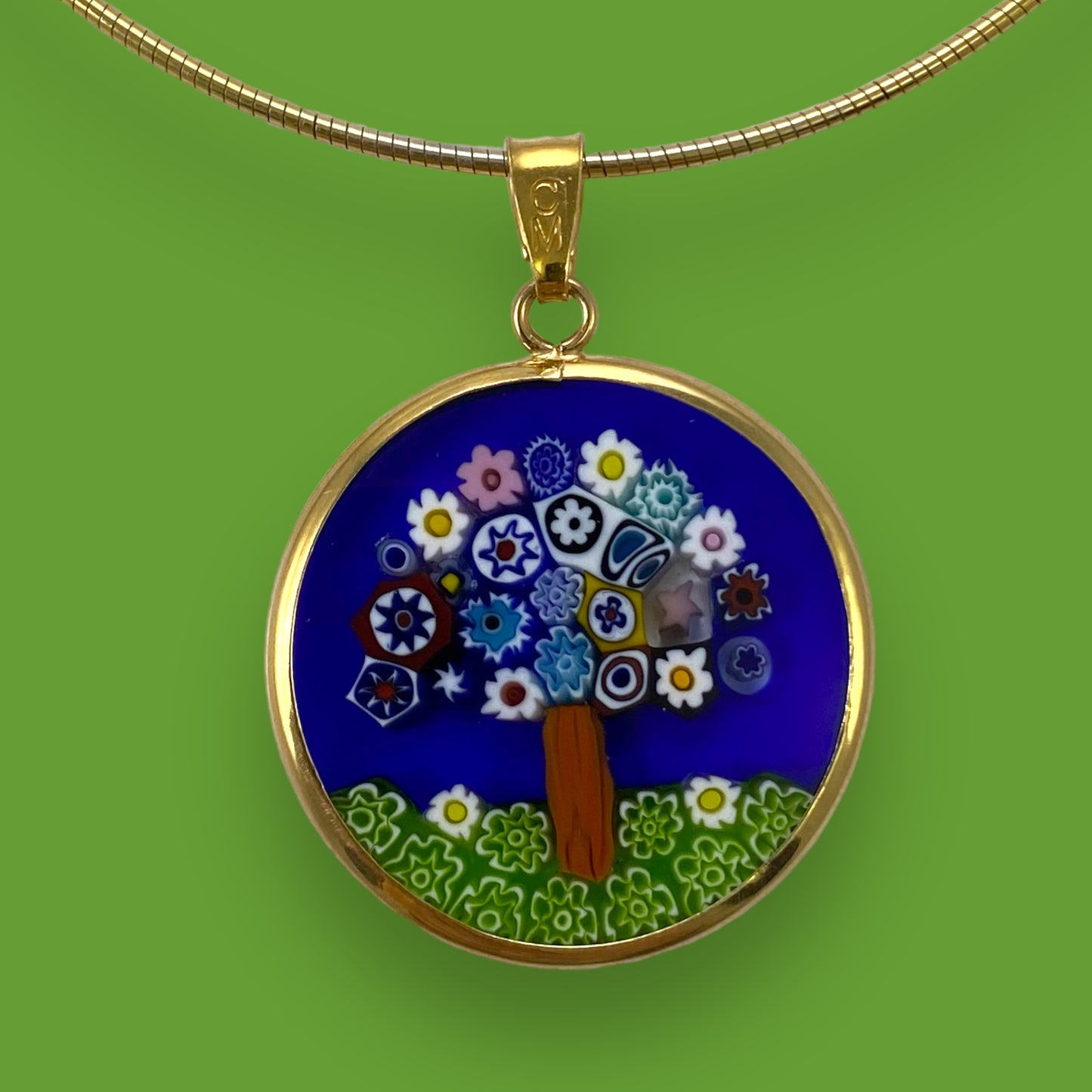 Millefiori Pendant 23mm
