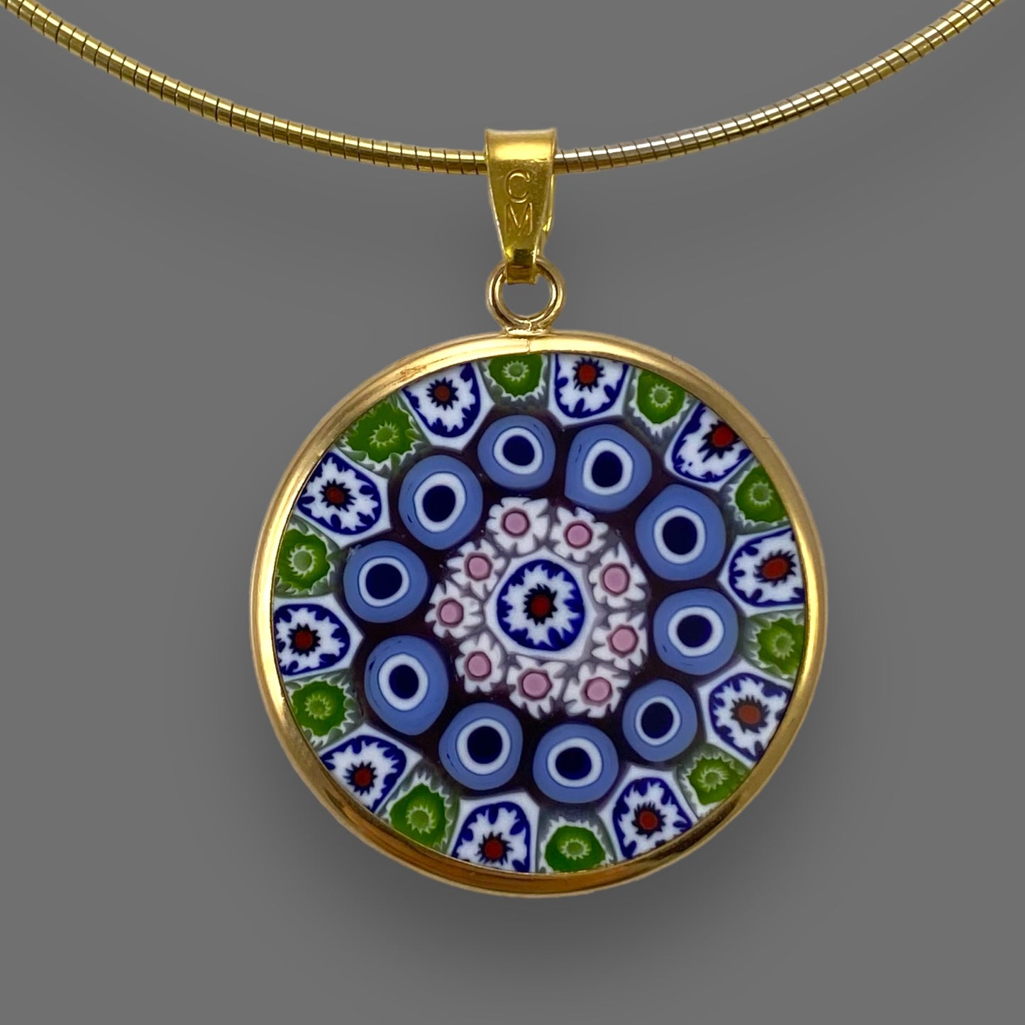 Millefiori Pendant 23mm