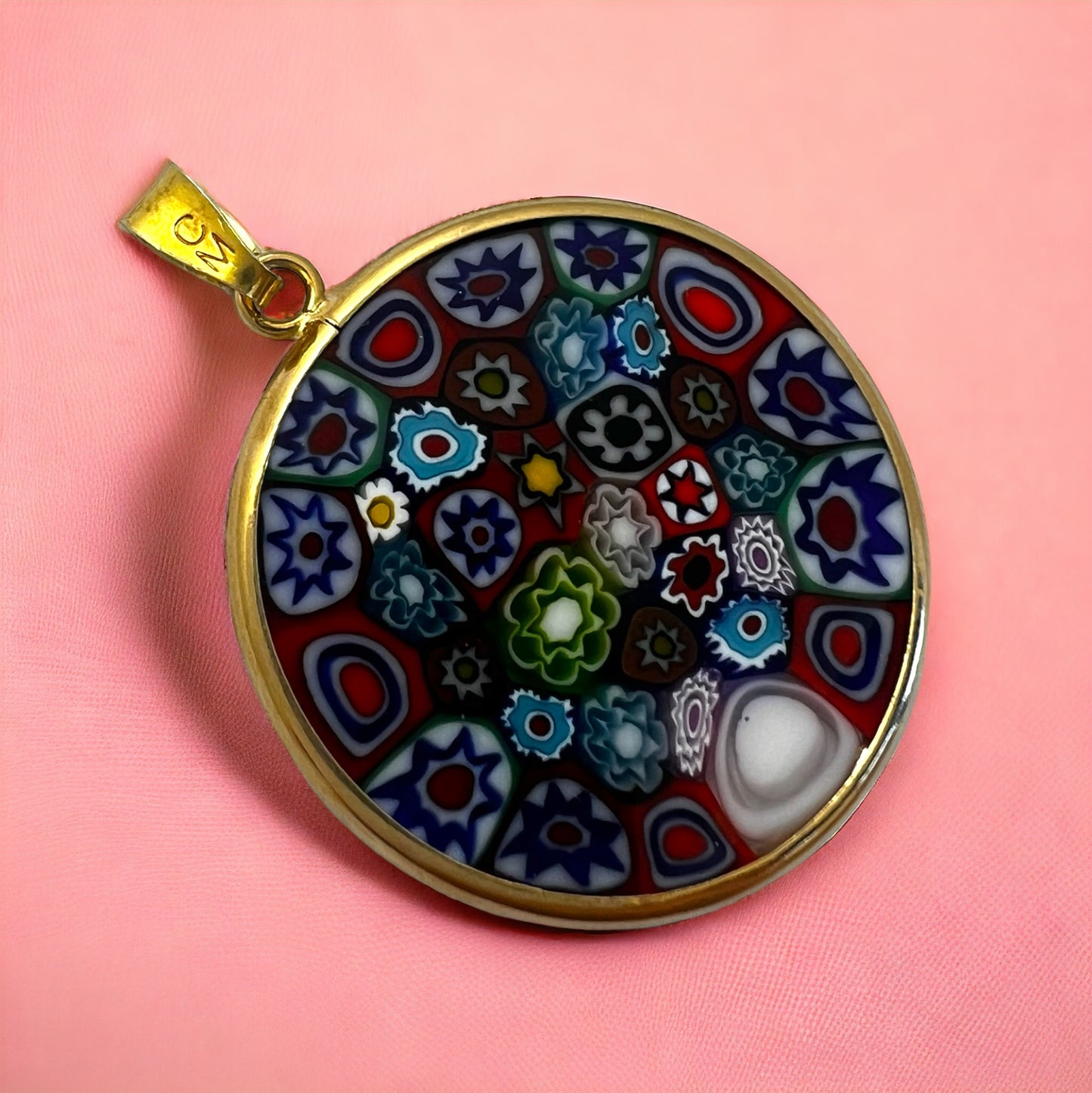 Millefiori Pendant 26mm