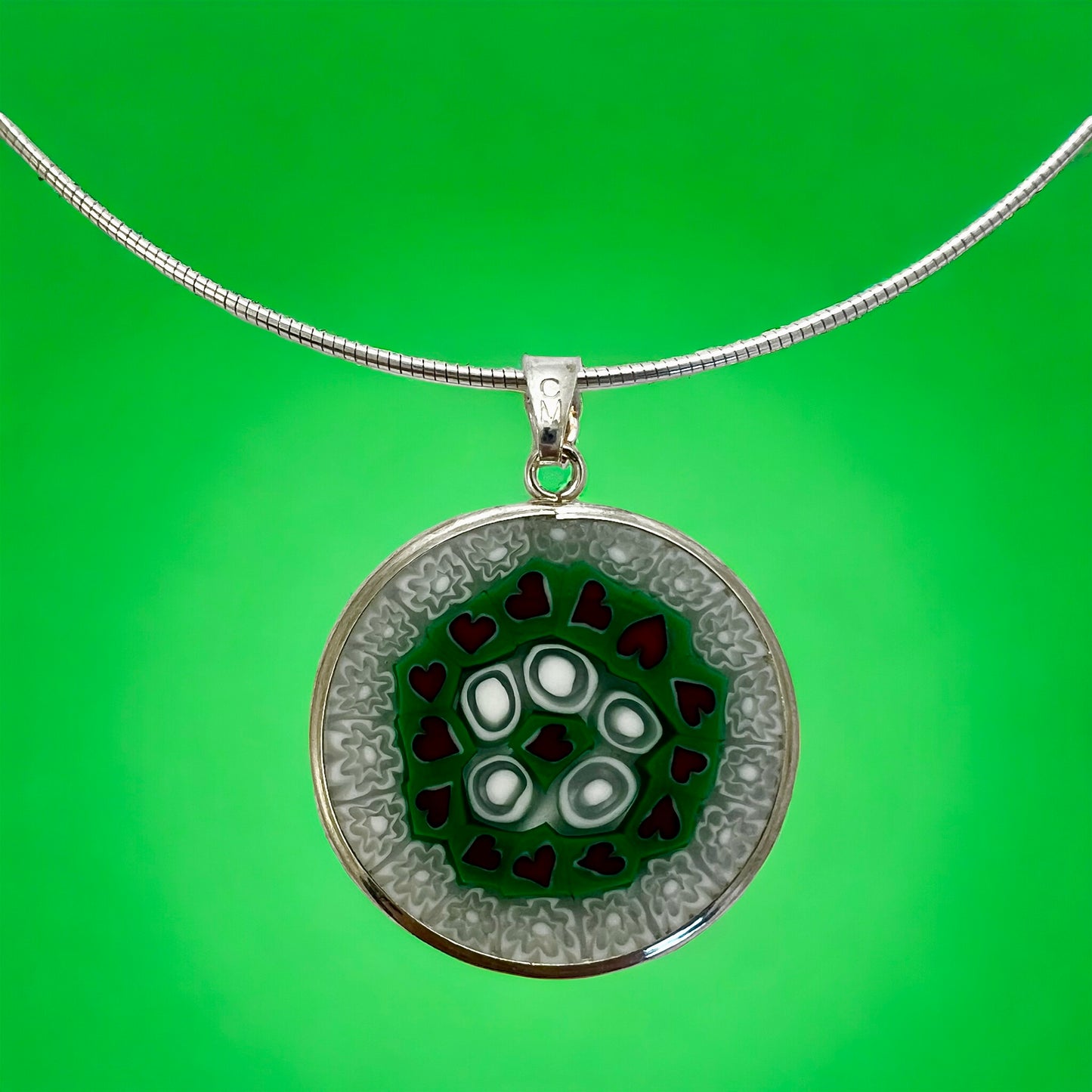 Millefiori Pendant 26mm