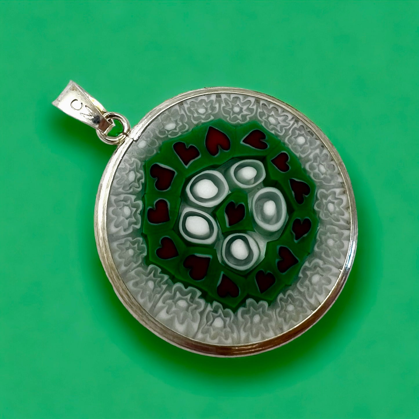 Millefiori Pendant 26mm