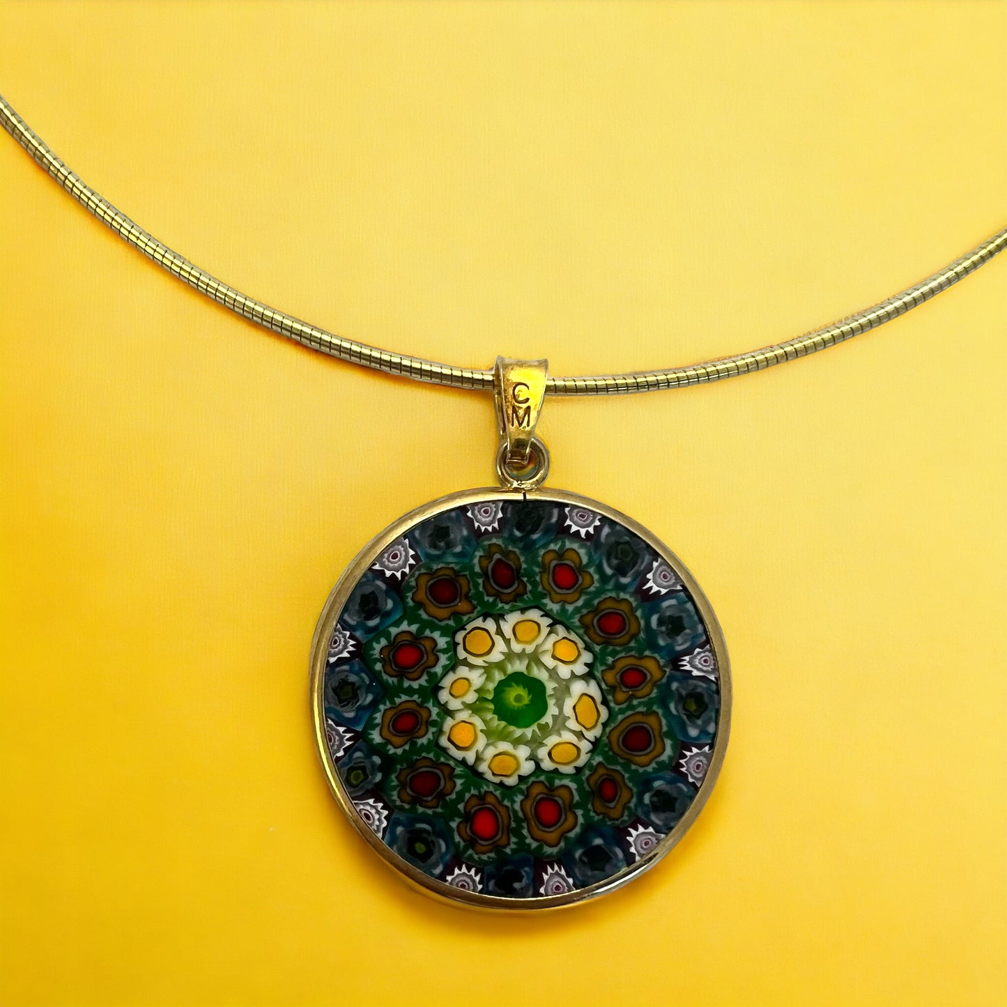 Zawieszka Millefiori 26mm