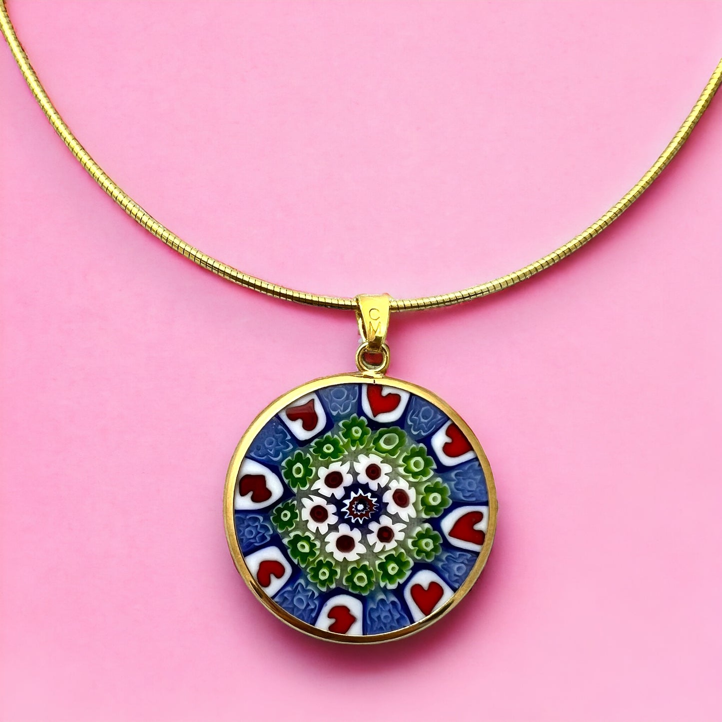 Millefiori Pendant 26mm
