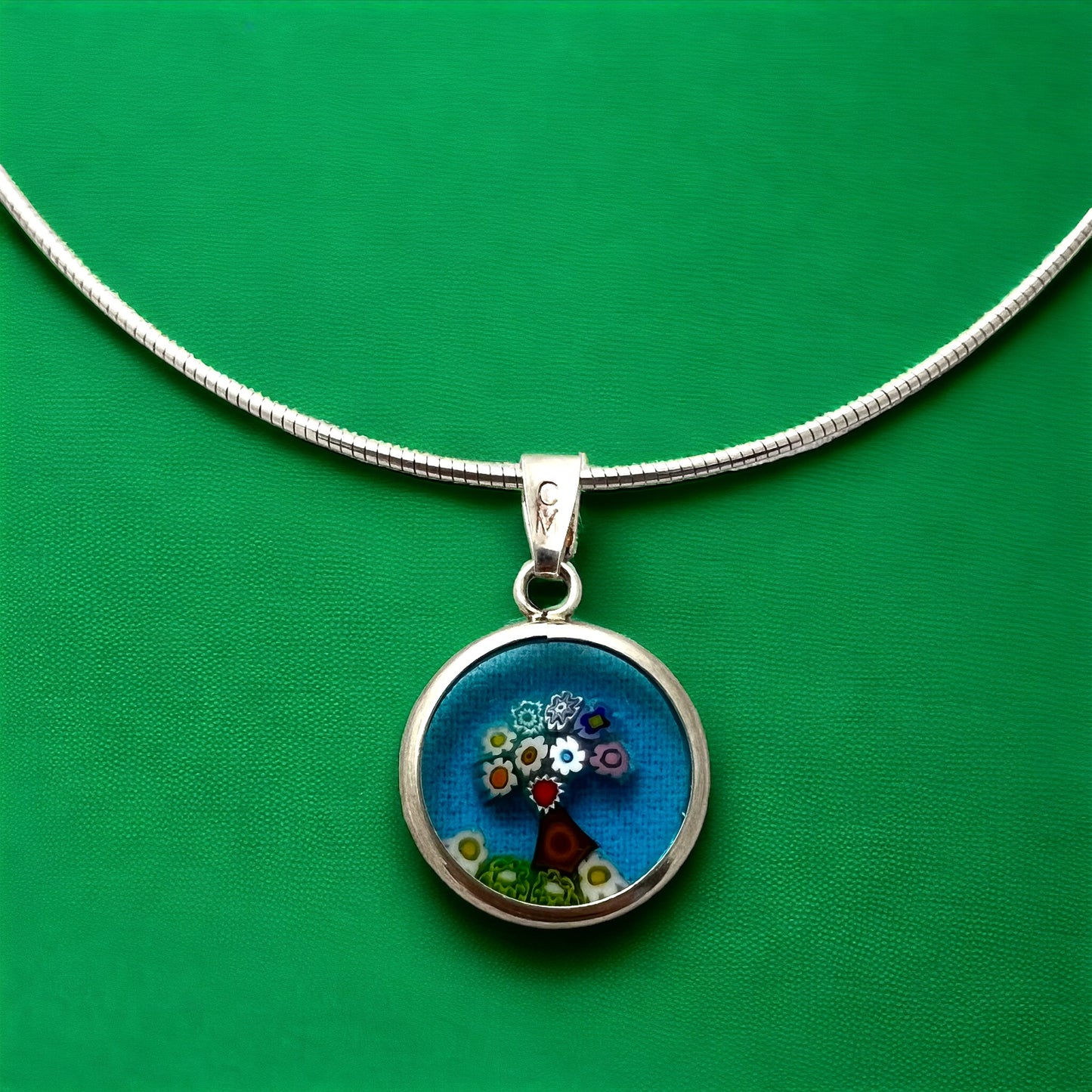 Zawieszka Millefiori 14mm