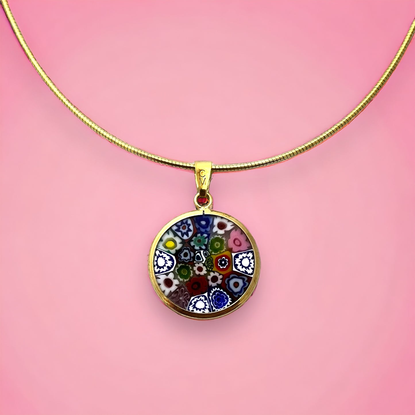Zawieszka Millefiori 18mm