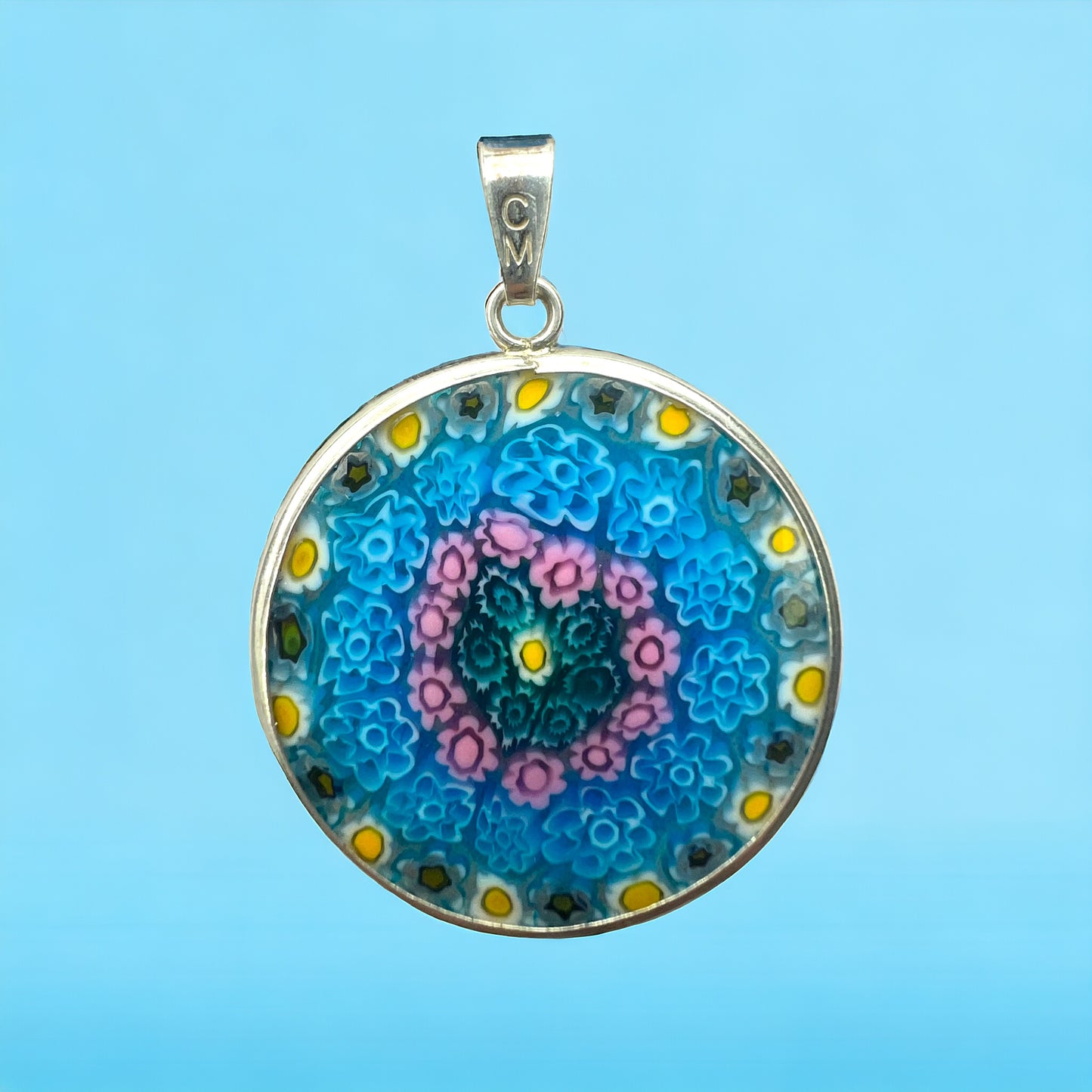 Millefiori Pendant 26mm
