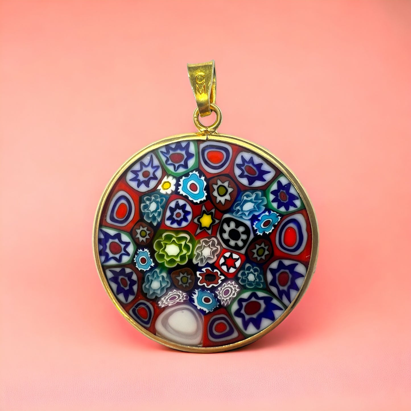 Millefiori Pendant 26mm