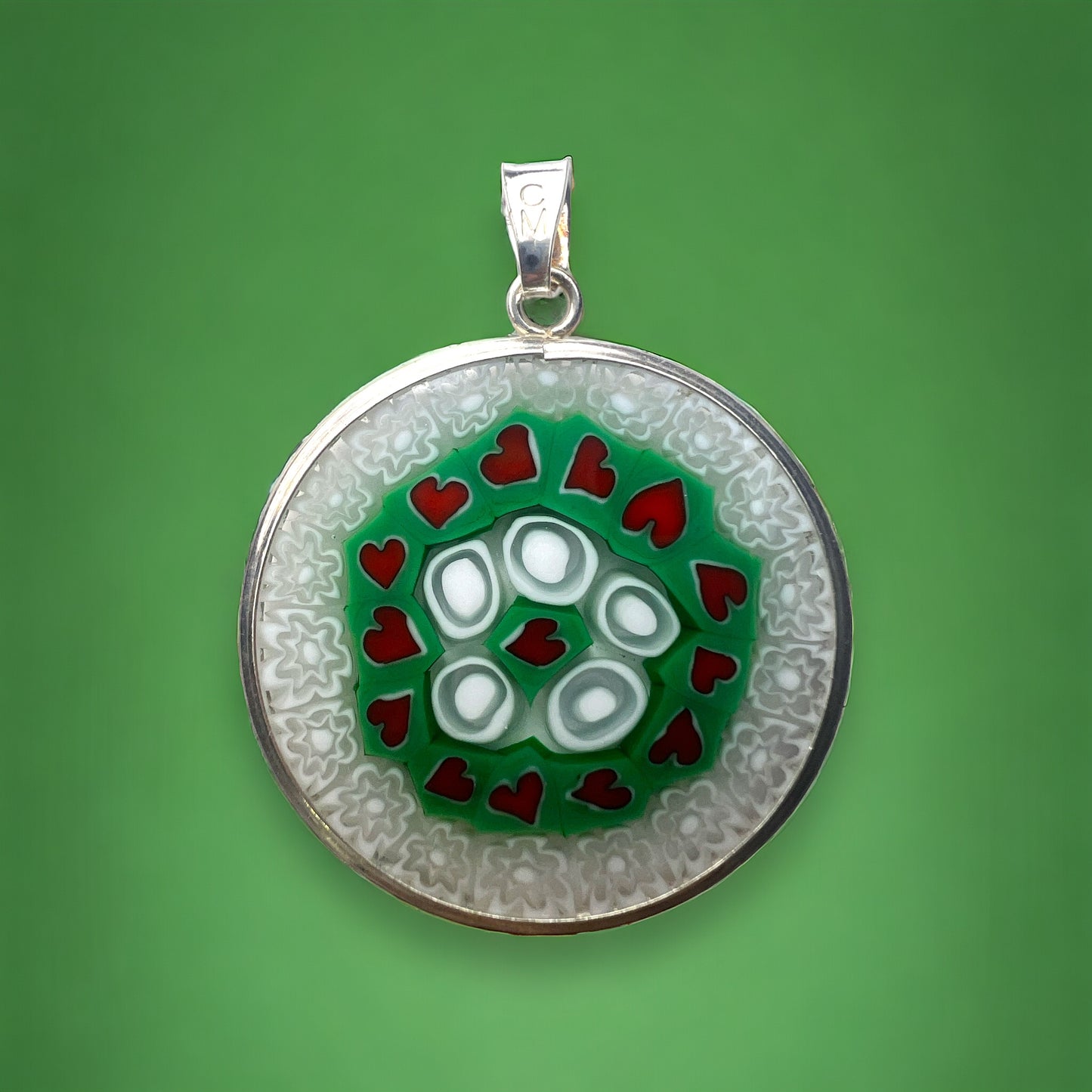Millefiori Pendant 26mm