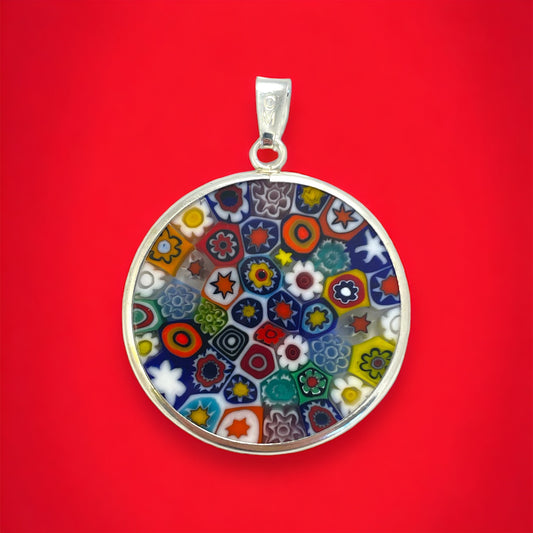 Millefiori Pendant 26mm