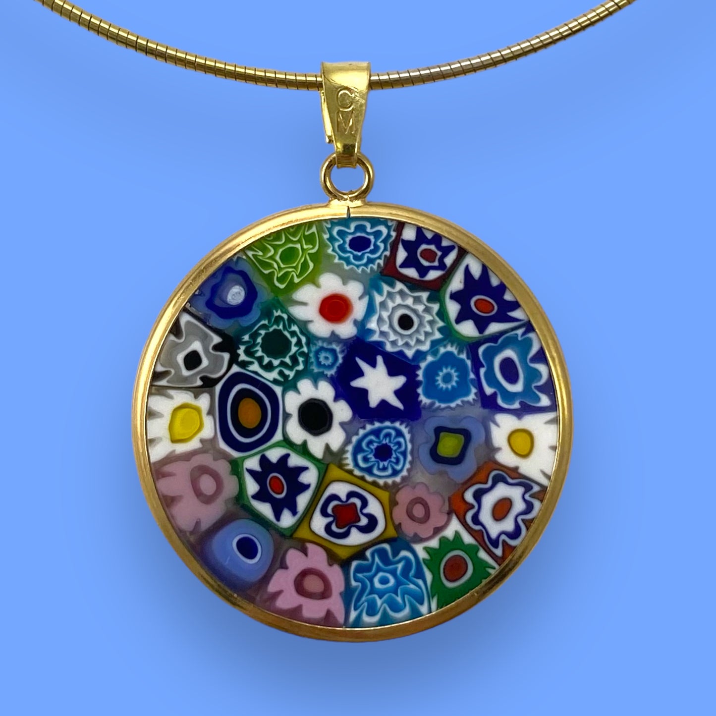Zawieszka Millefiori 26mm